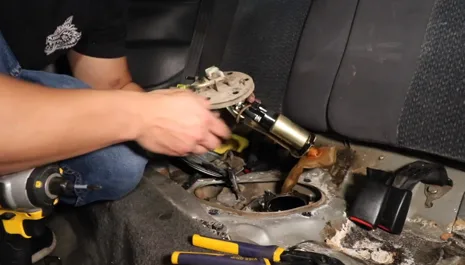 How To Remove Strainer From Fuel Pump Step-By-Step