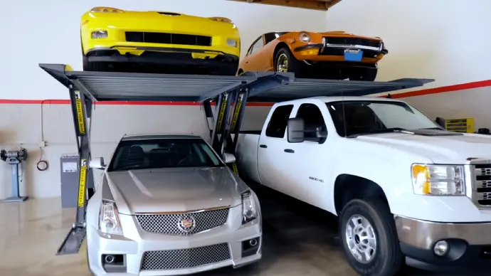 Can I Stack Two Cars In My Garage With A Lift