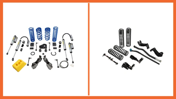 Differences Between the AEV vs JKS Jeep Lift Kit