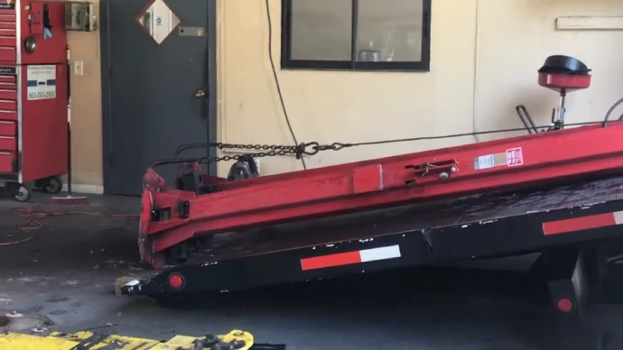How to Disassemble A 2 Post Car Lift