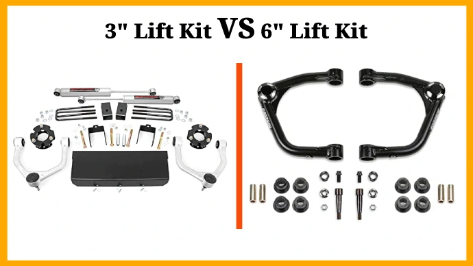 3 VS 6 Lift Kit