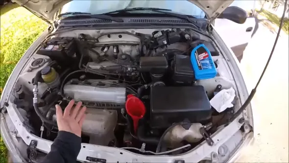 Can You Fill Transmission Fluid through the Dipstick Hole Lifted Vehicle