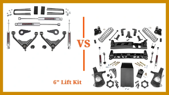 Differences Between a 3 Vs 6 Lift Kit for RV Trucks, SUVs, and Jeeps