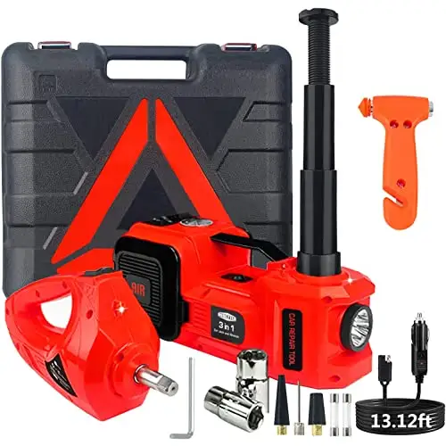 Dobetter Multifunction Electric Lift Car Jack With Impact Wrench
