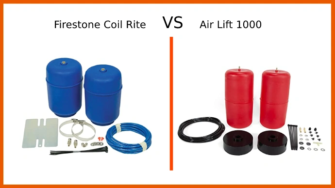 Firestone Coil Rite vs Air Lift 1000