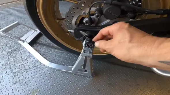 How Can You Lift the Motorcycle By Frame Sliders