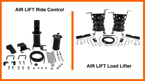 How Does AIR LIFT Ride Control And Load Lifter Systems Work