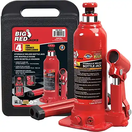 Torin Big Red Hydraulic Bottle Jack for Lifting Truck