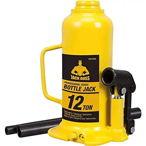 Torin JackBoss 12 Ton Hydraulic Bottle Jack